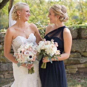 Beautiful Bill Levkoff bridesmaid dress